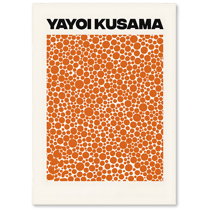 SUN - Impressões em tela inspiradas em Yayoi Kusama